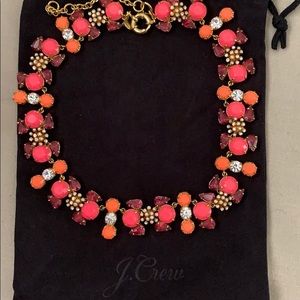 J. Crew Stone Cluster Necklace